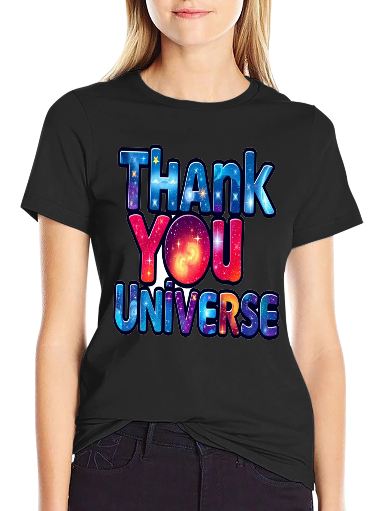 Thank You Universe Graphic T-Shirt