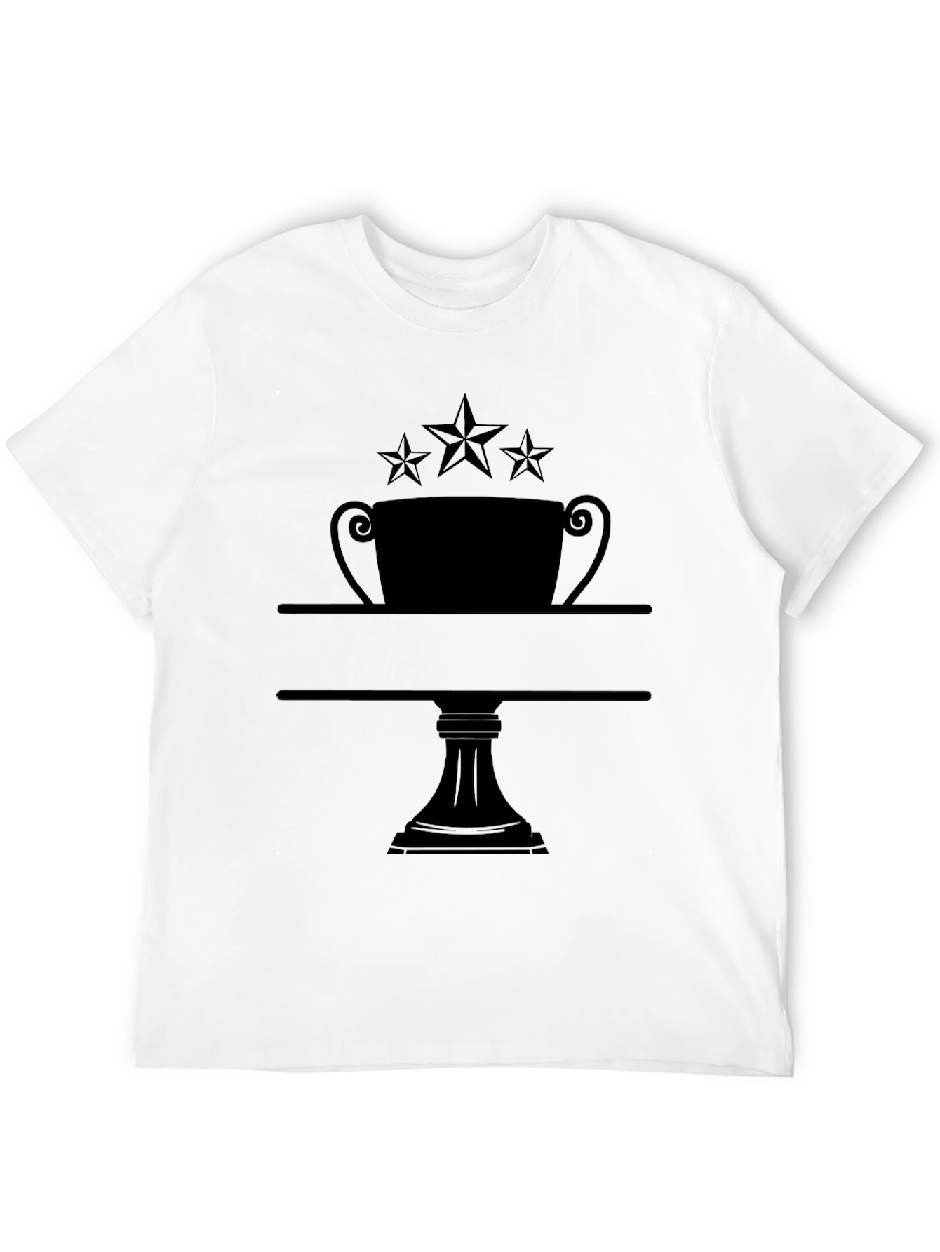 Trophy Graphic Black Tee