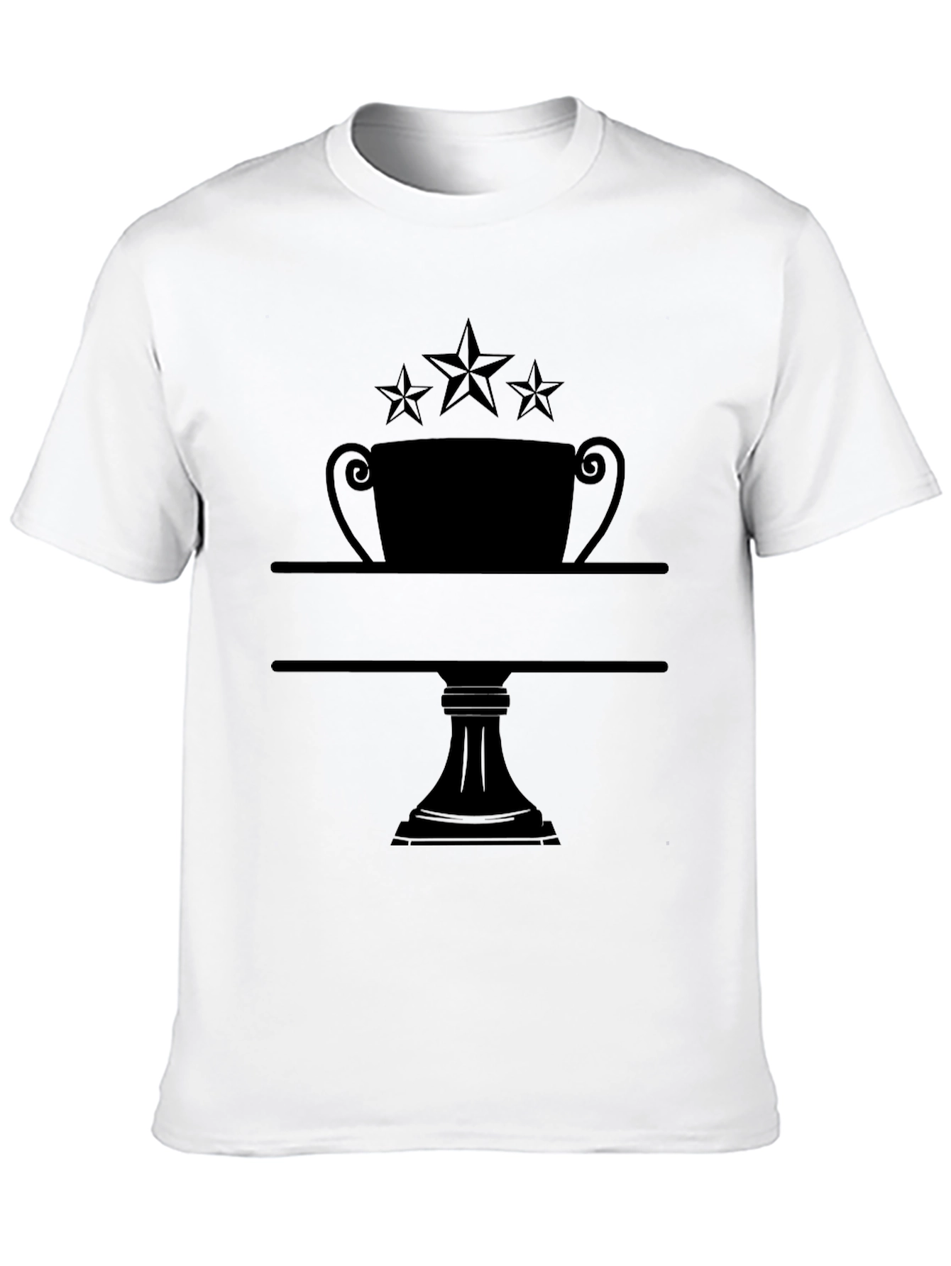 Trophy Graphic Black Tee