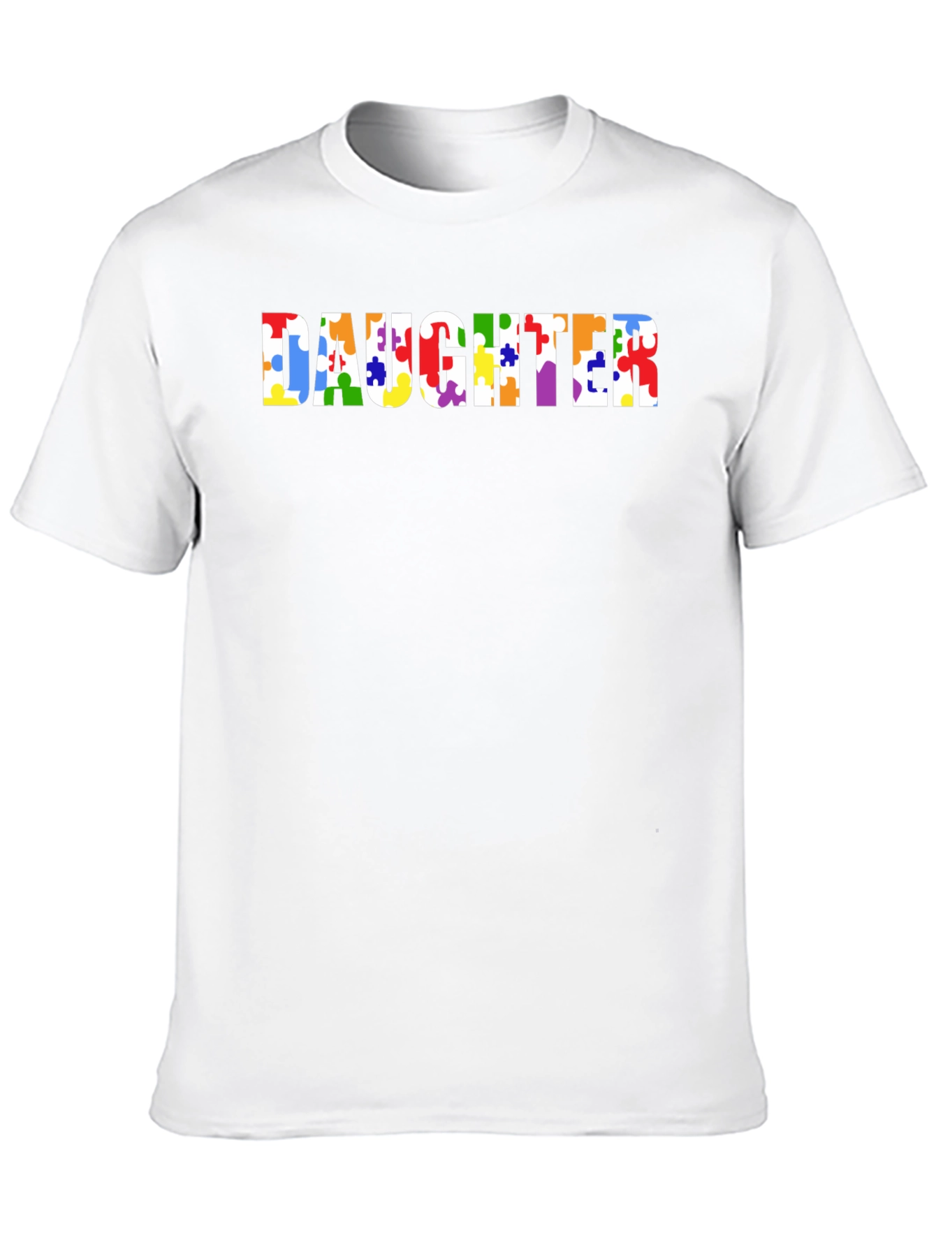 Autism Awareness Daughter Puzzle Piece T-Shirt