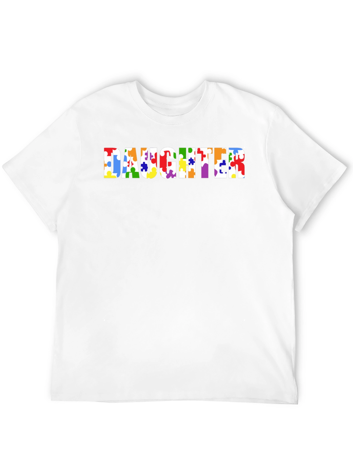Autism Awareness Daughter Puzzle Piece T-Shirt