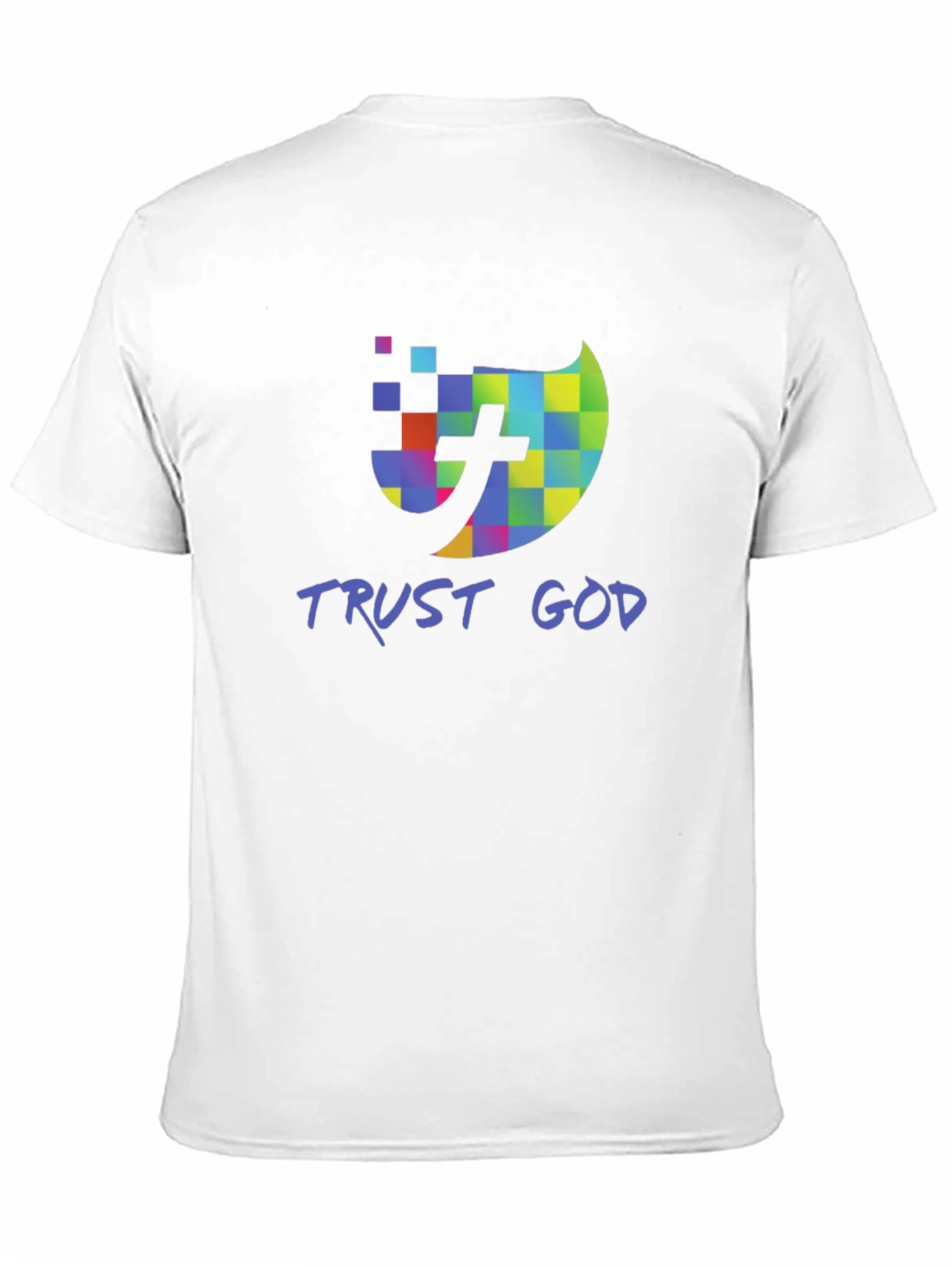 Trust God Christian T-Shirt Black