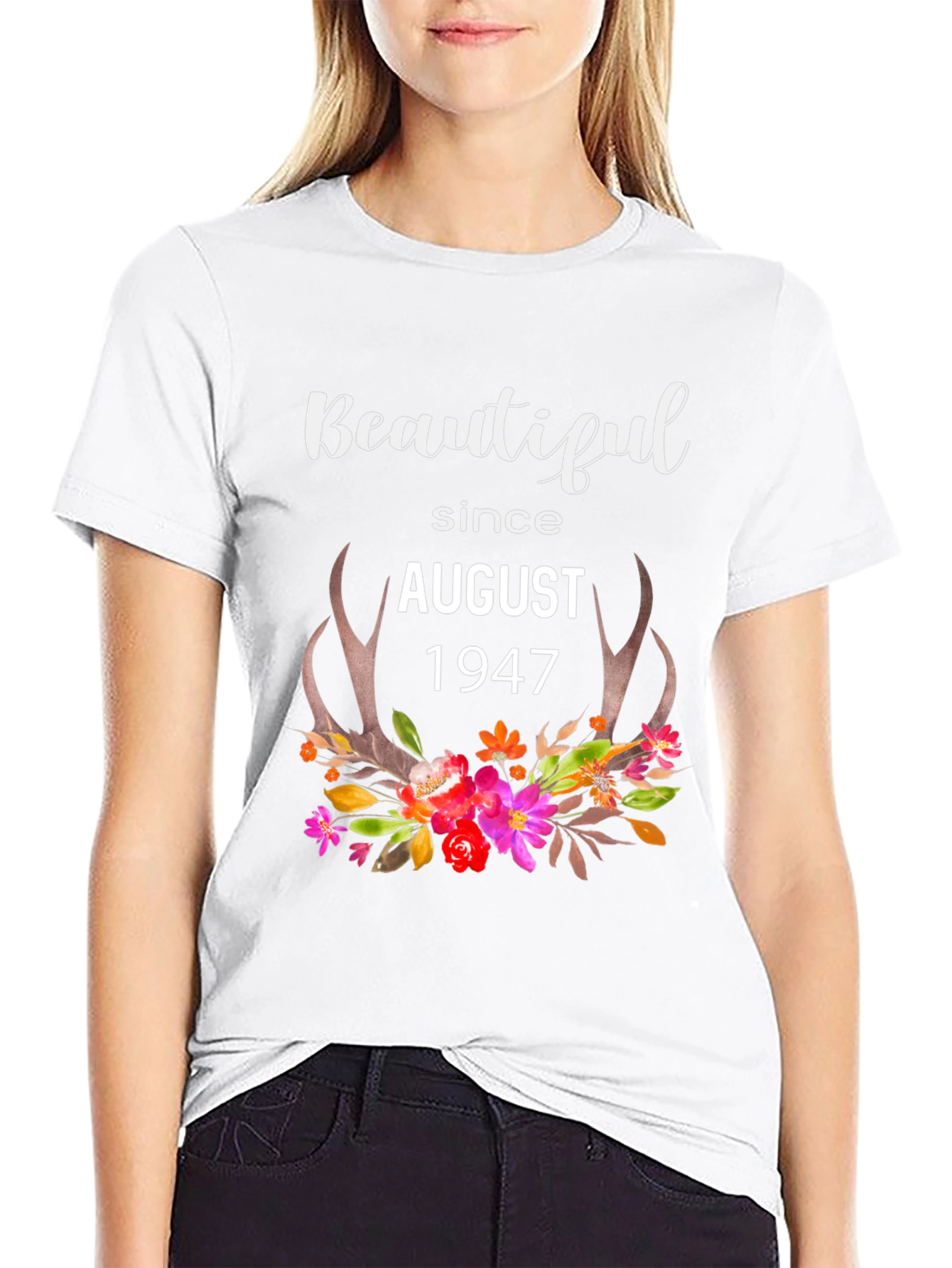 Beautiful Since August 1947 T-Shirt