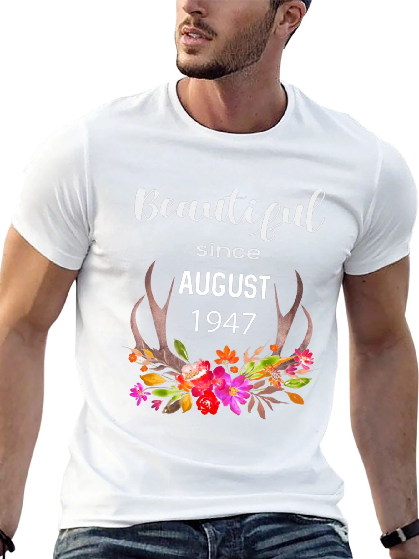 Beautiful Since August 1947 T-Shirt
