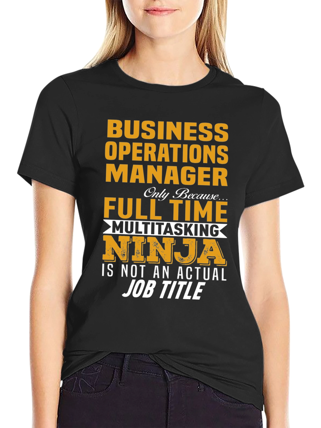 Business Operations Manager Multitasking Ninja T-Shirt