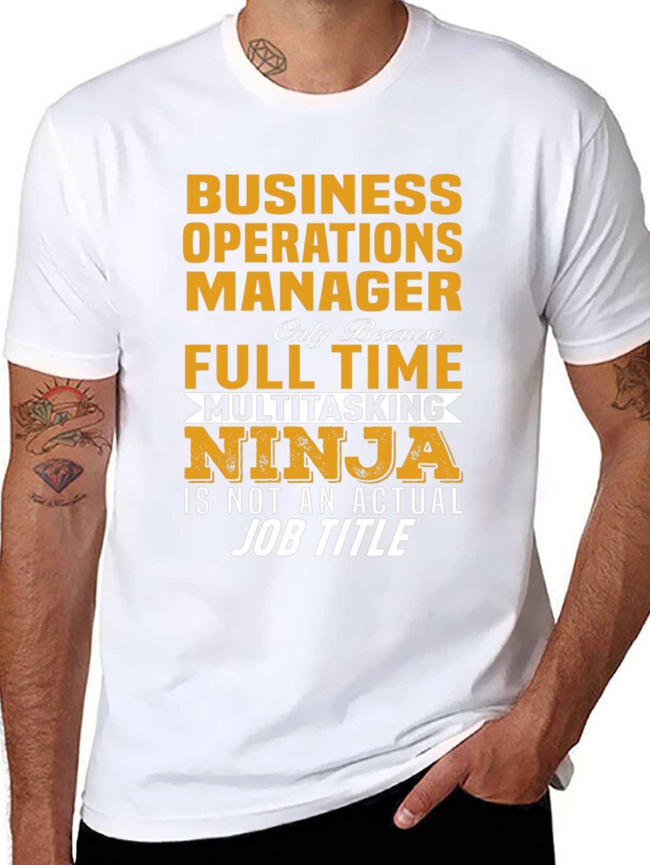 Business Operations Manager Multitasking Ninja T-Shirt