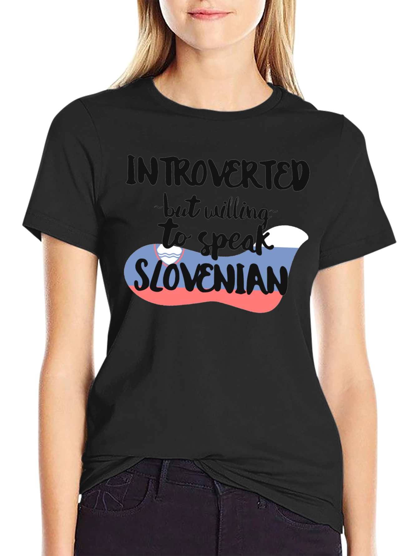 Introvert But Willing To Speak Slovenian T-Shirt