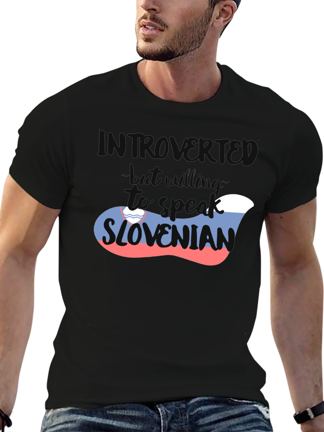 Introvert But Willing To Speak Slovenian T-Shirt