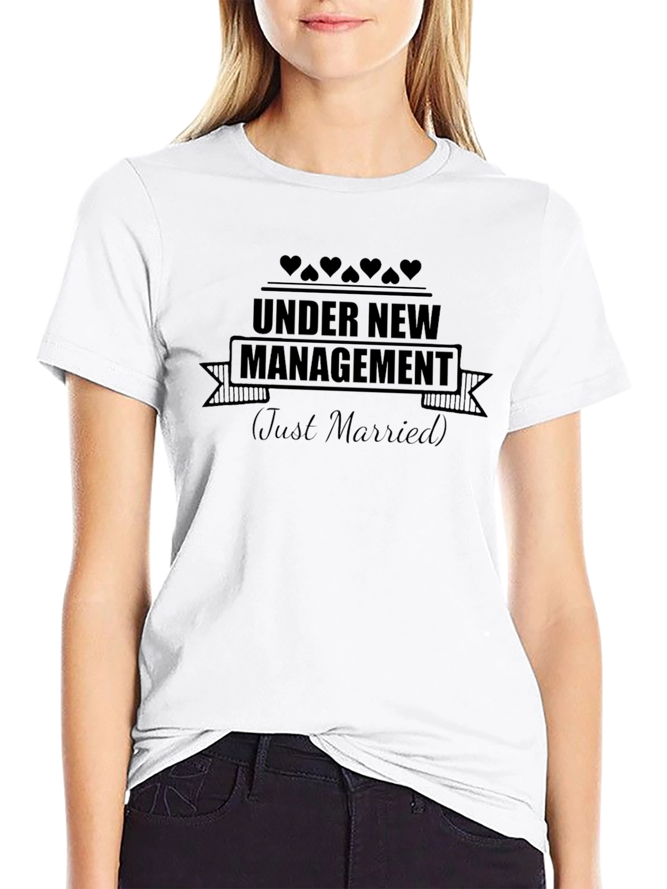 Under New Management Just Married T-Shirt
