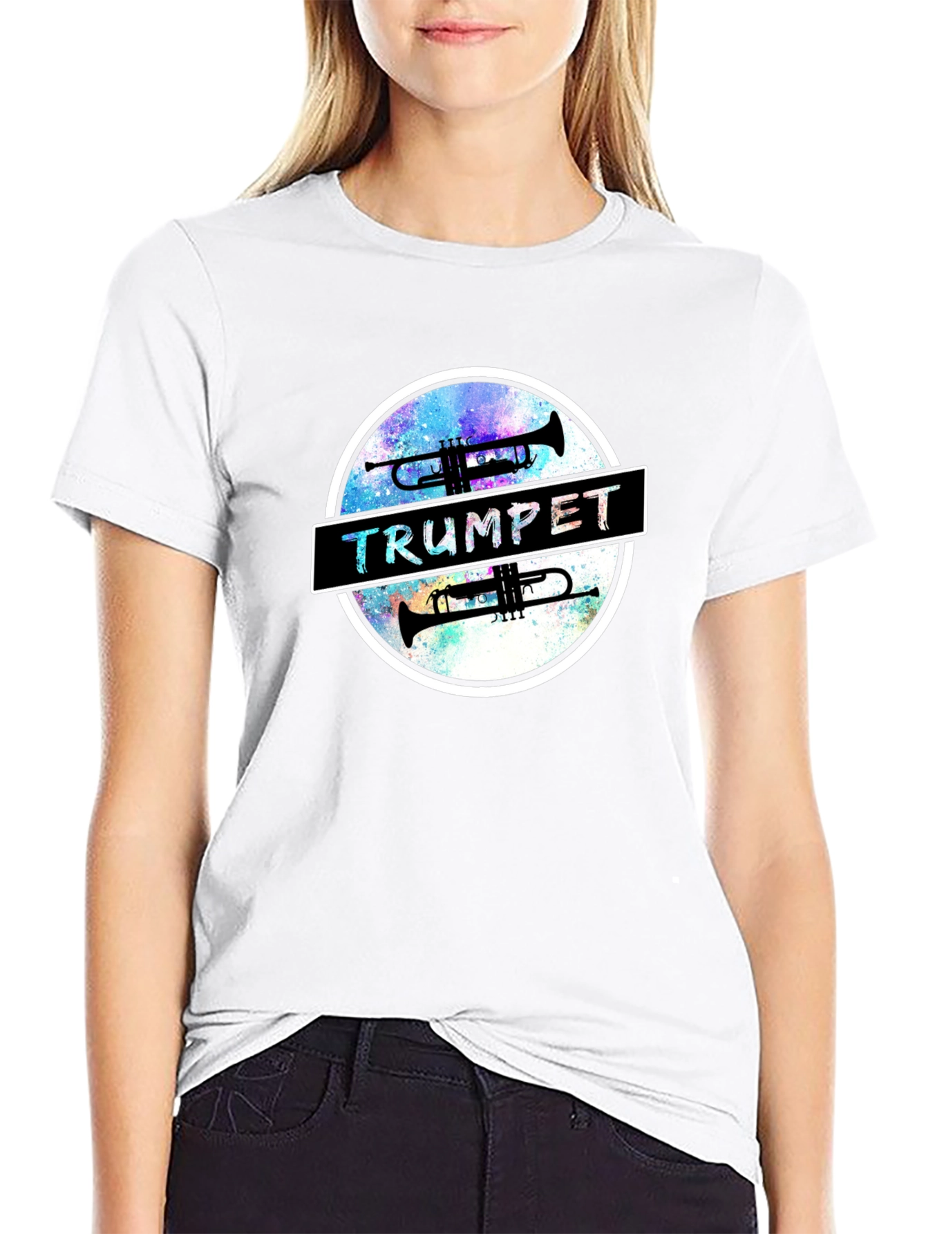 Trumpet Graphic Tee - Music Lovers T-Shirt