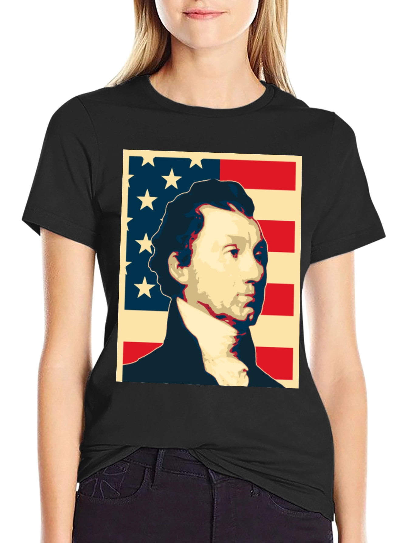 Patriotic Graphic T-Shirt - American History Design