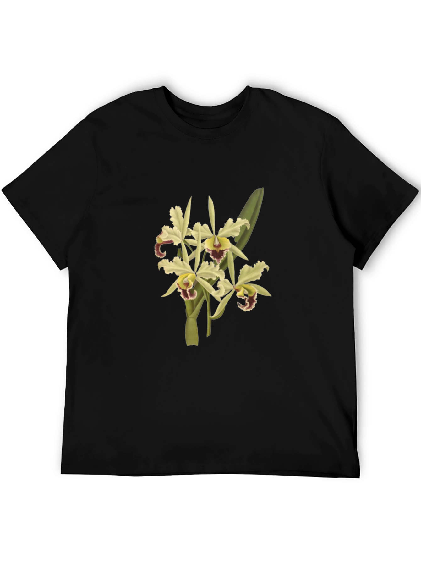 Floral Print Crew Neck T-Shirt