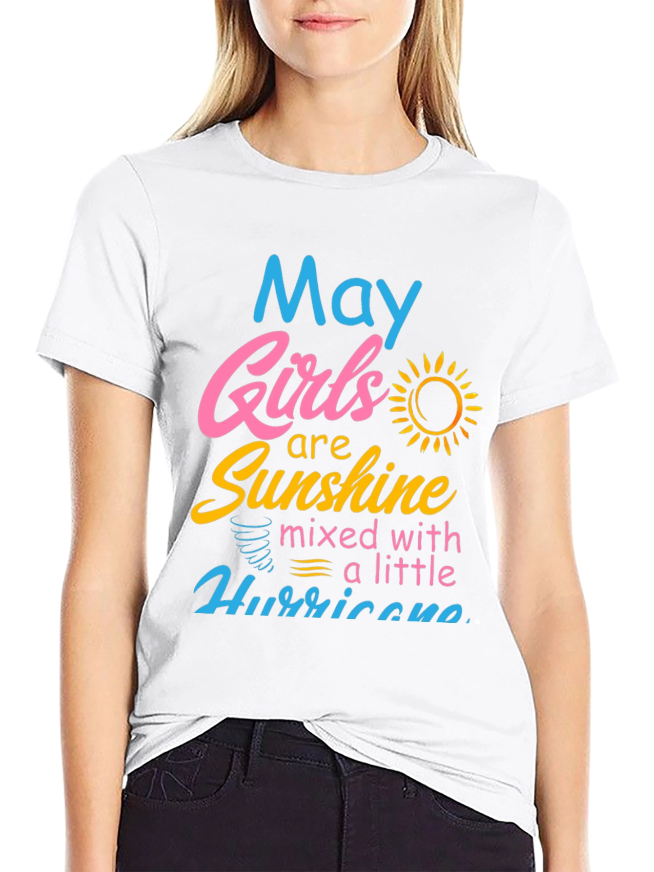 May Girls Sunshine Hurricane T-Shirt