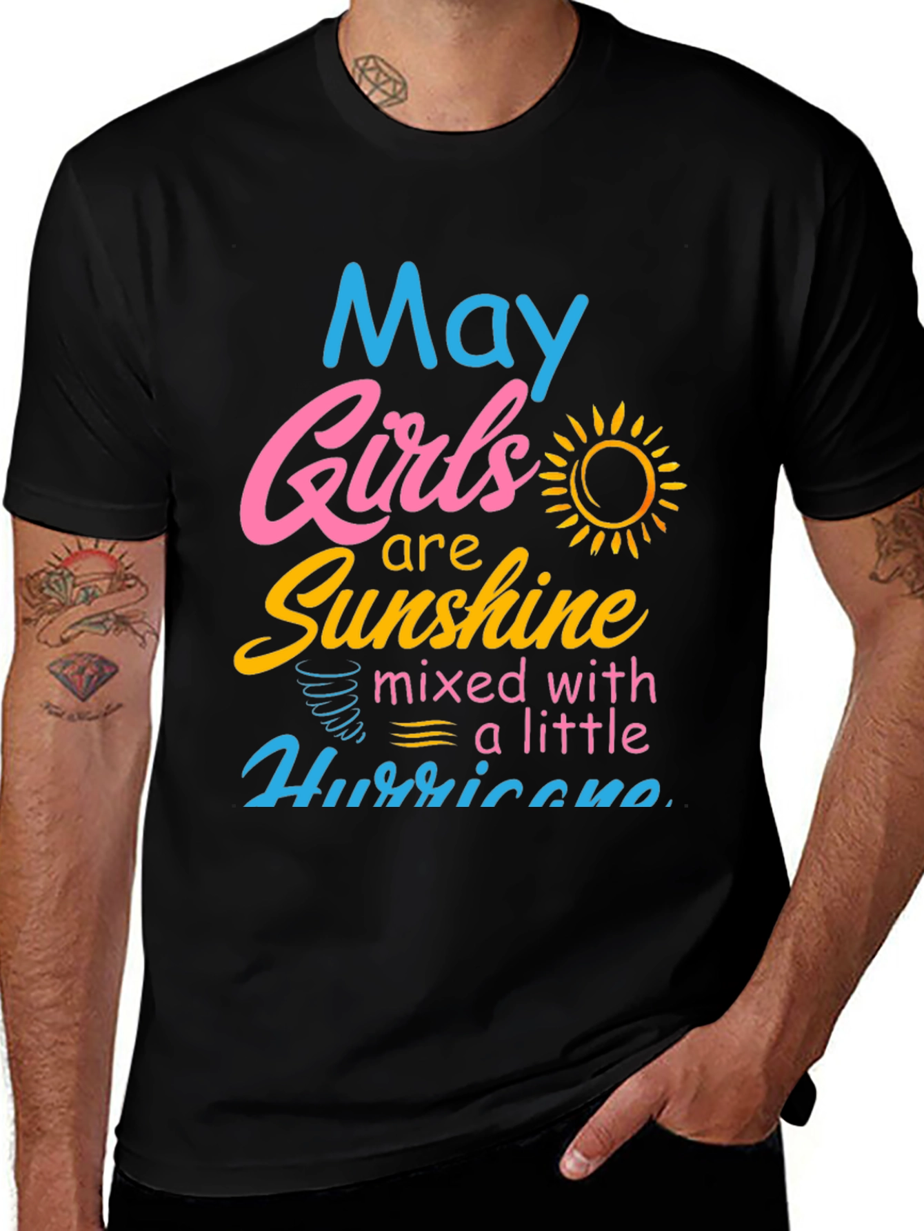 May Girls Sunshine Hurricane T-Shirt
