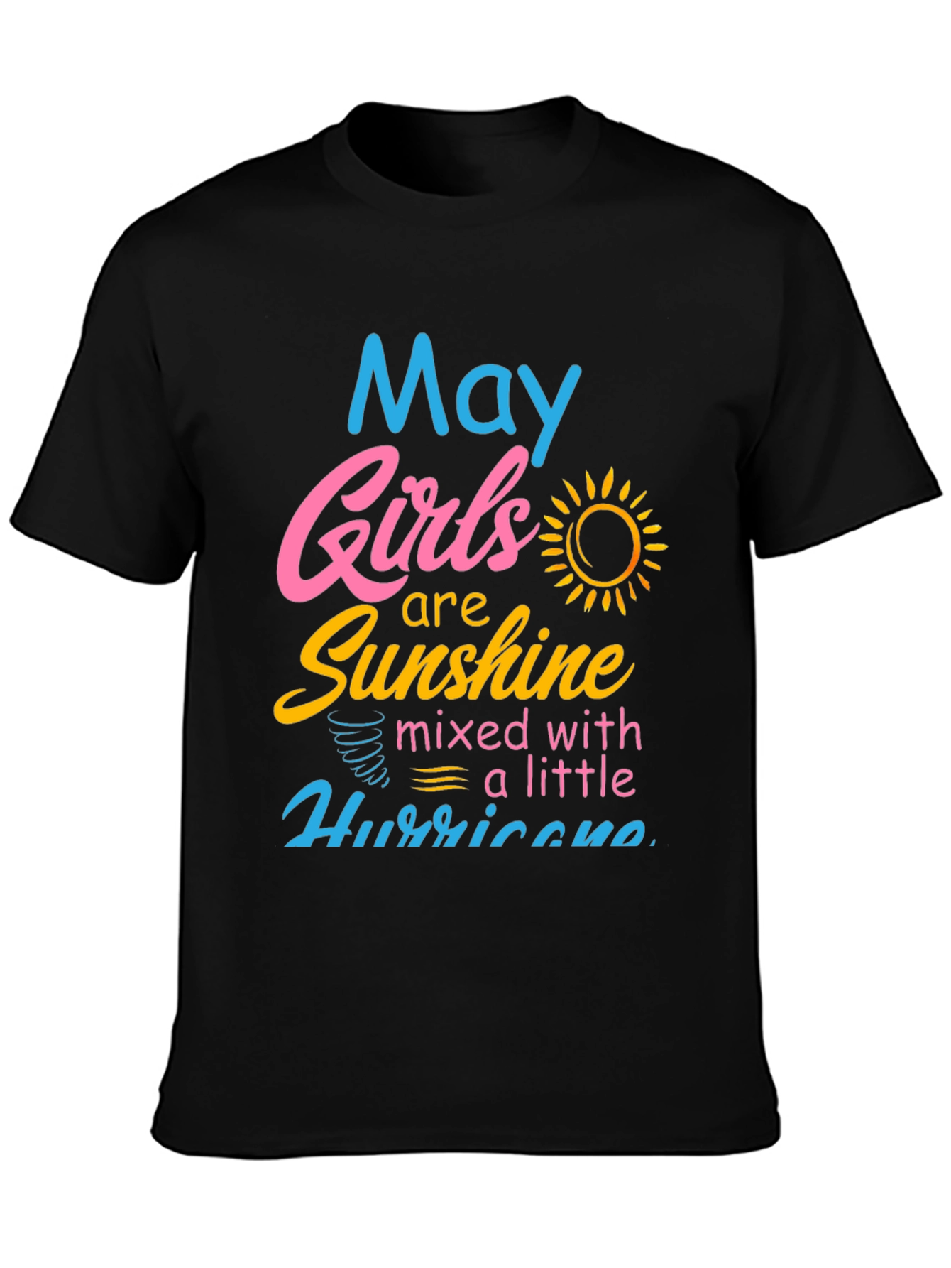 May Girls Sunshine Hurricane T-Shirt