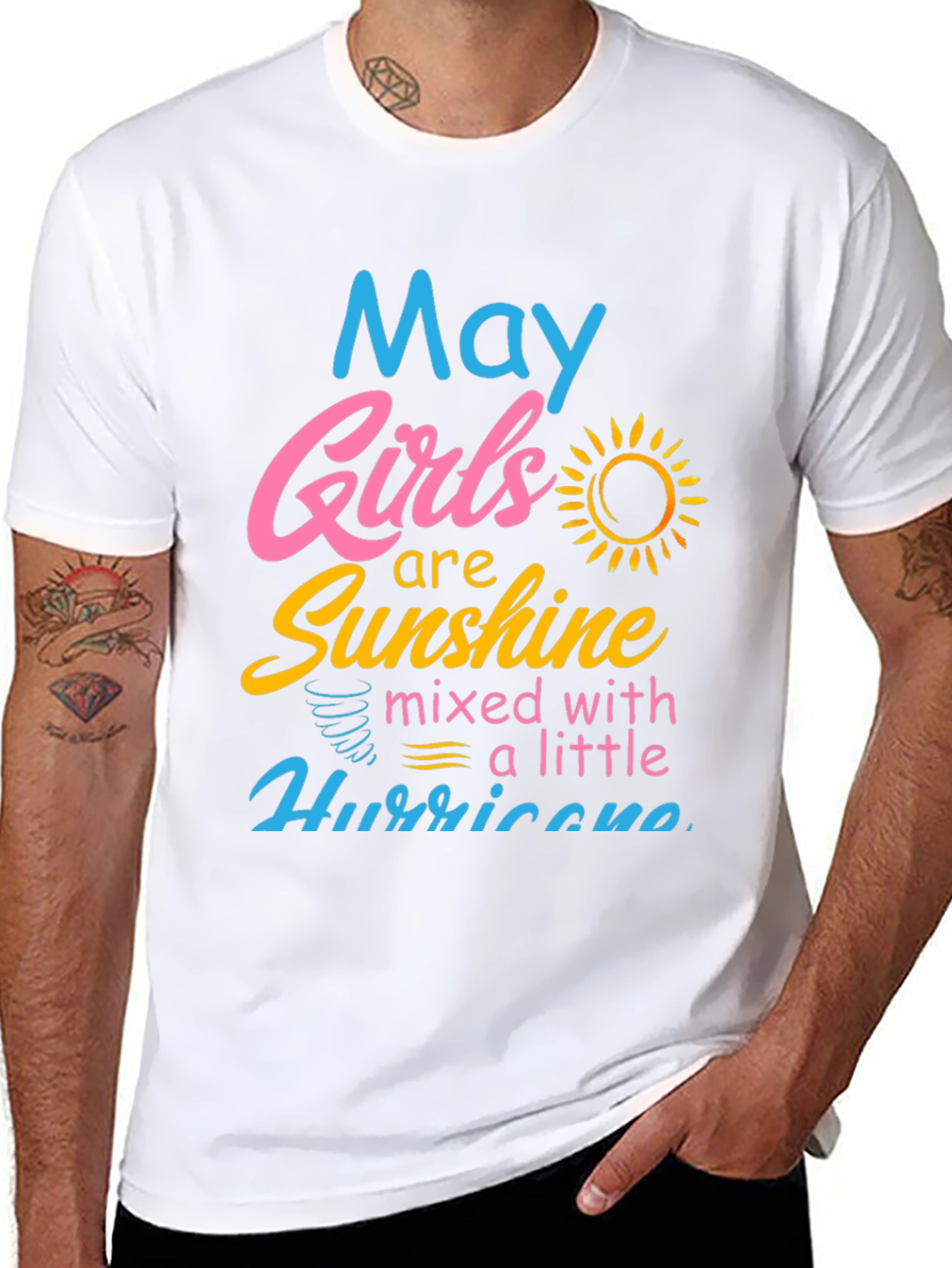 May Girls Sunshine Hurricane T-Shirt