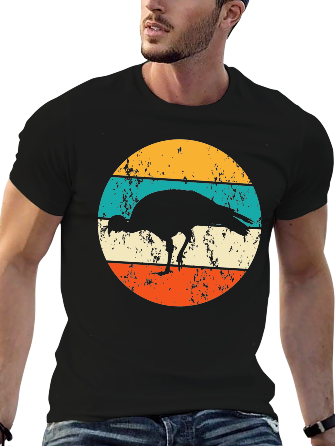Retro Turkey Graphic Tee - Thanksgiving Apparel