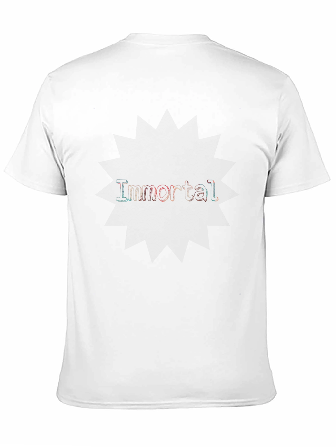 Immortal Graphic Print Black T-Shirt