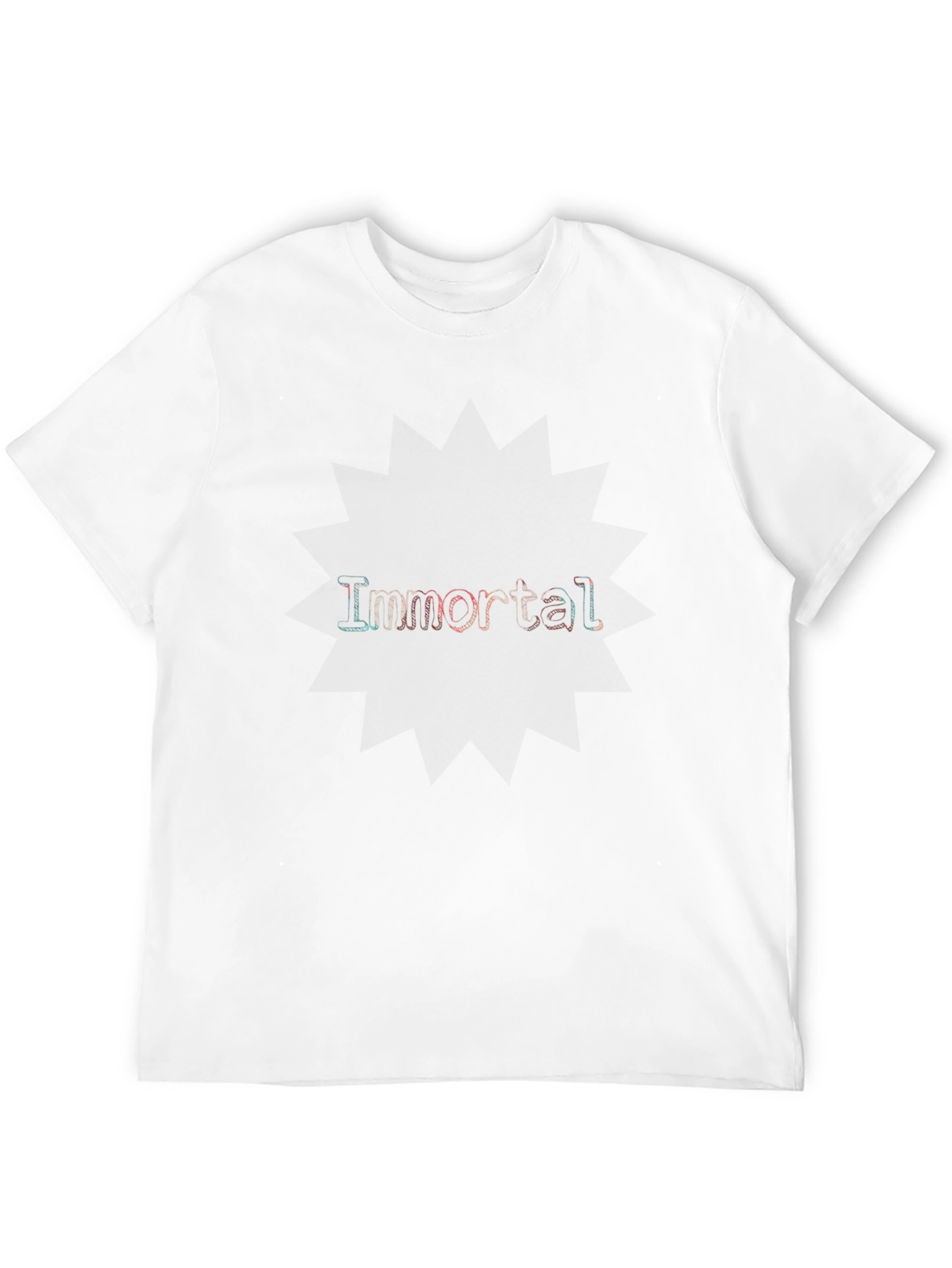 Immortal Graphic Print Black T-Shirt