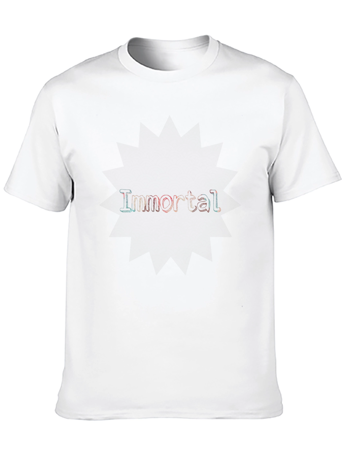 Immortal Graphic Print Black T-Shirt