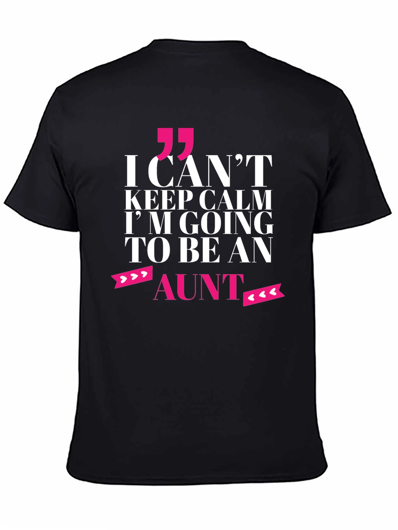 Future Aunt T-Shirt - I Cant Keep Calm!