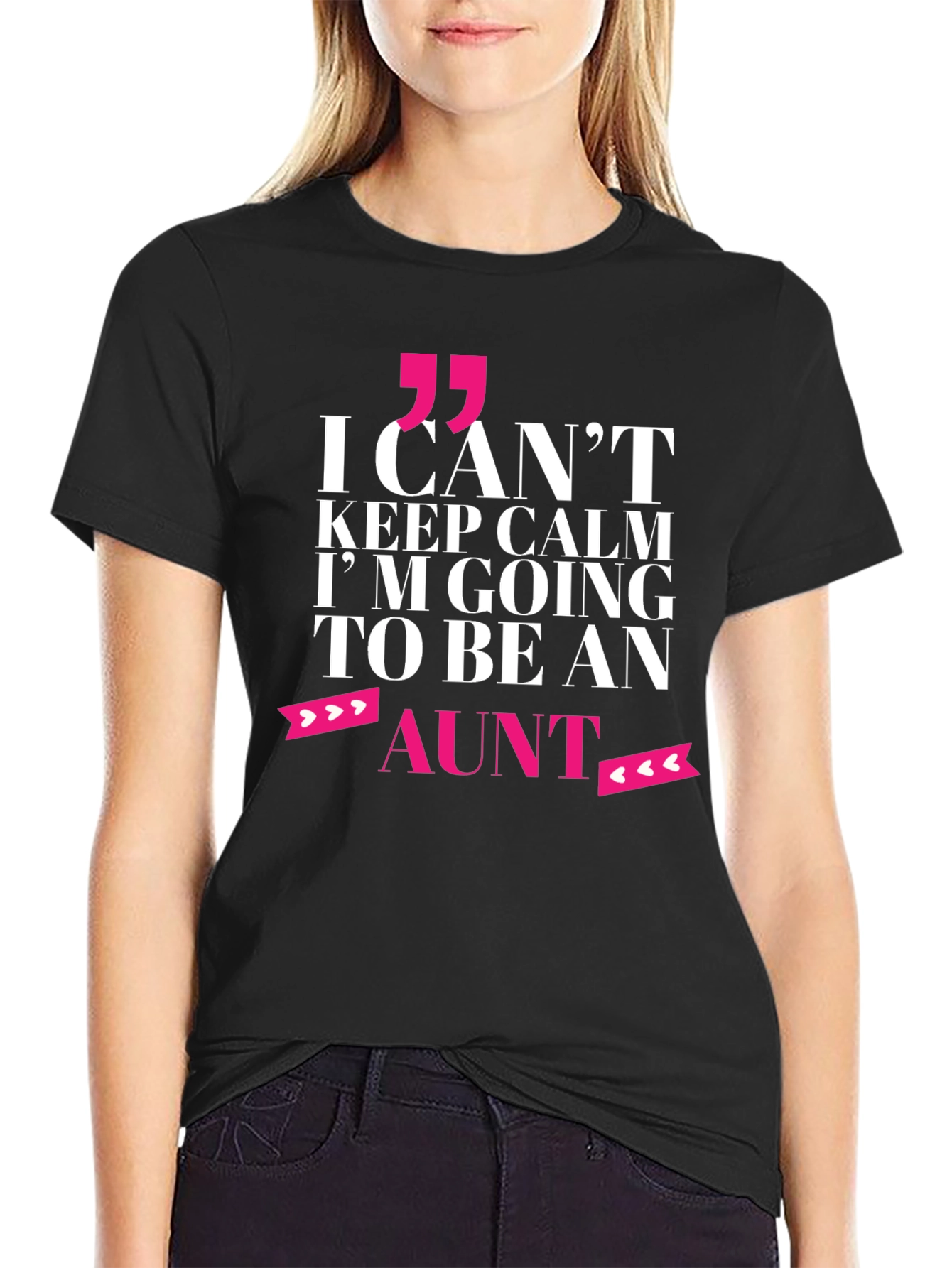 Future Aunt T-Shirt - I Cant Keep Calm!