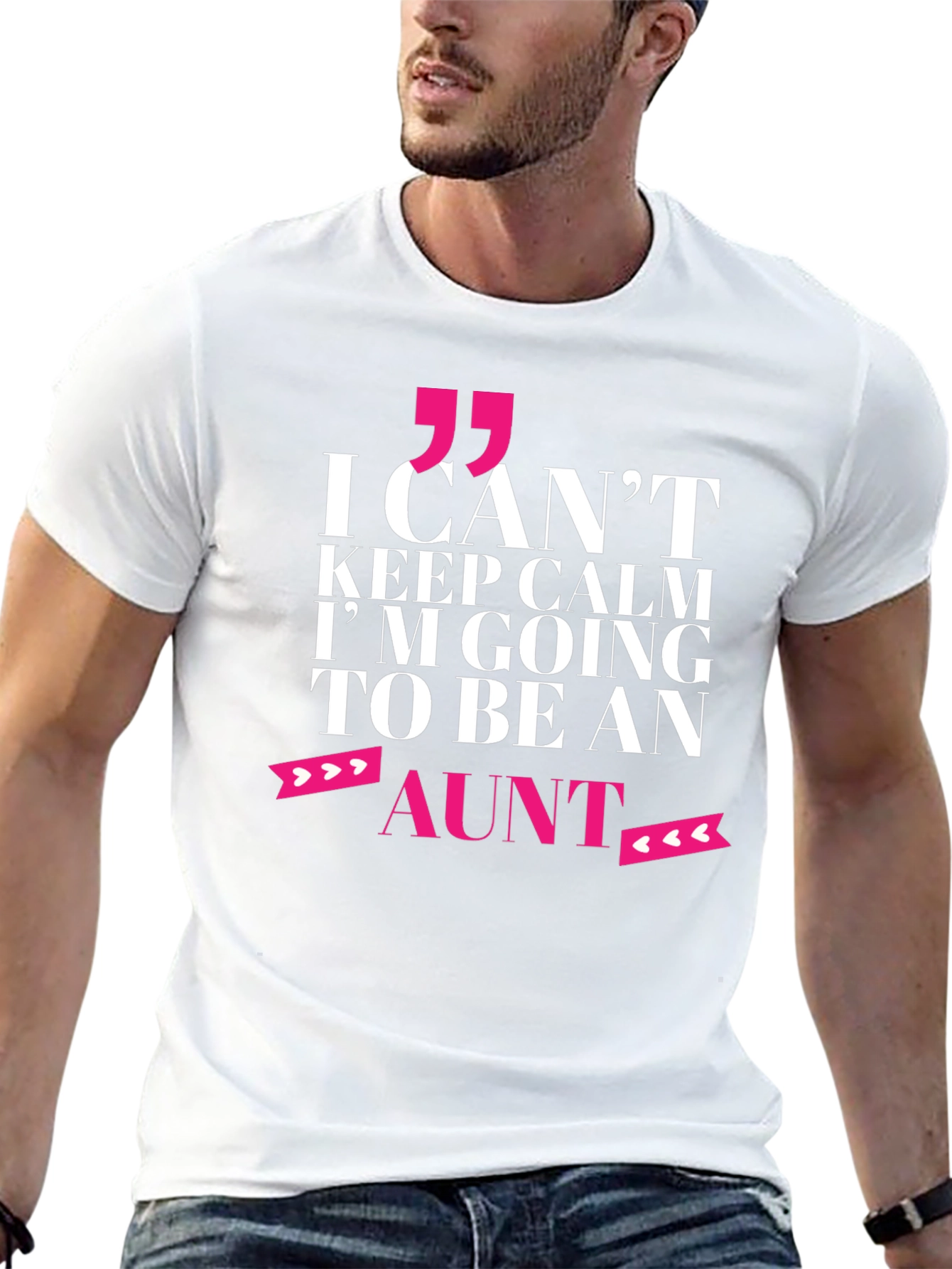 Future Aunt T-Shirt - I Cant Keep Calm!