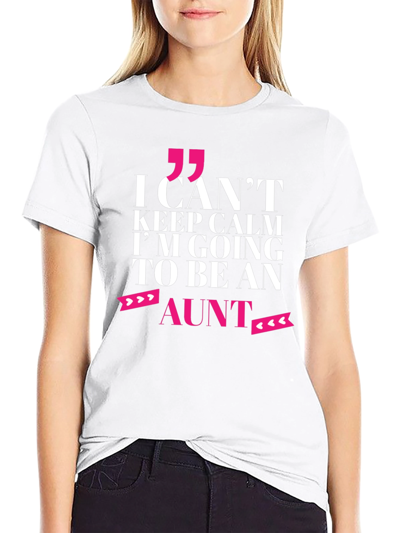 Future Aunt T-Shirt - I Cant Keep Calm!