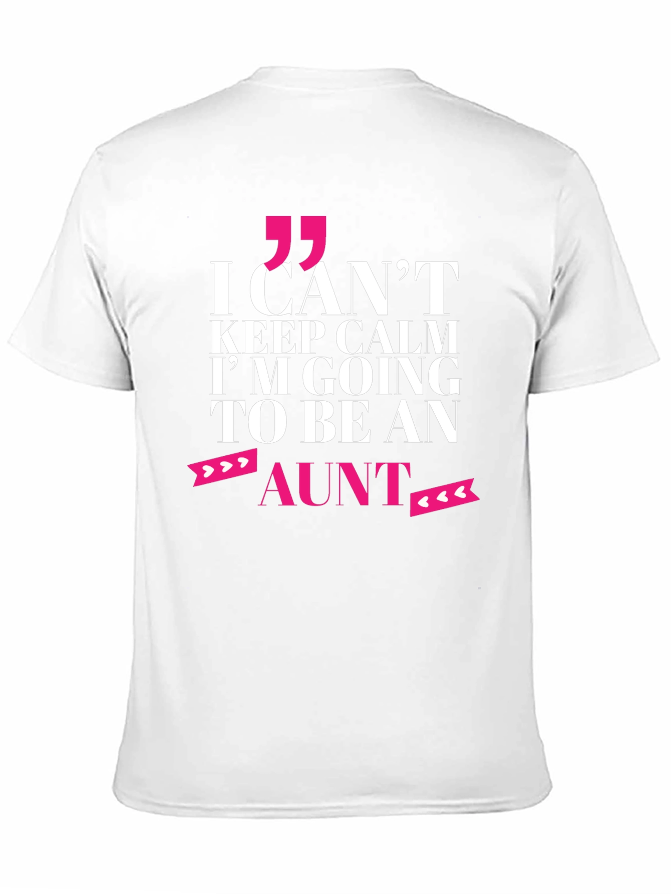 Future Aunt T-Shirt - I Cant Keep Calm!