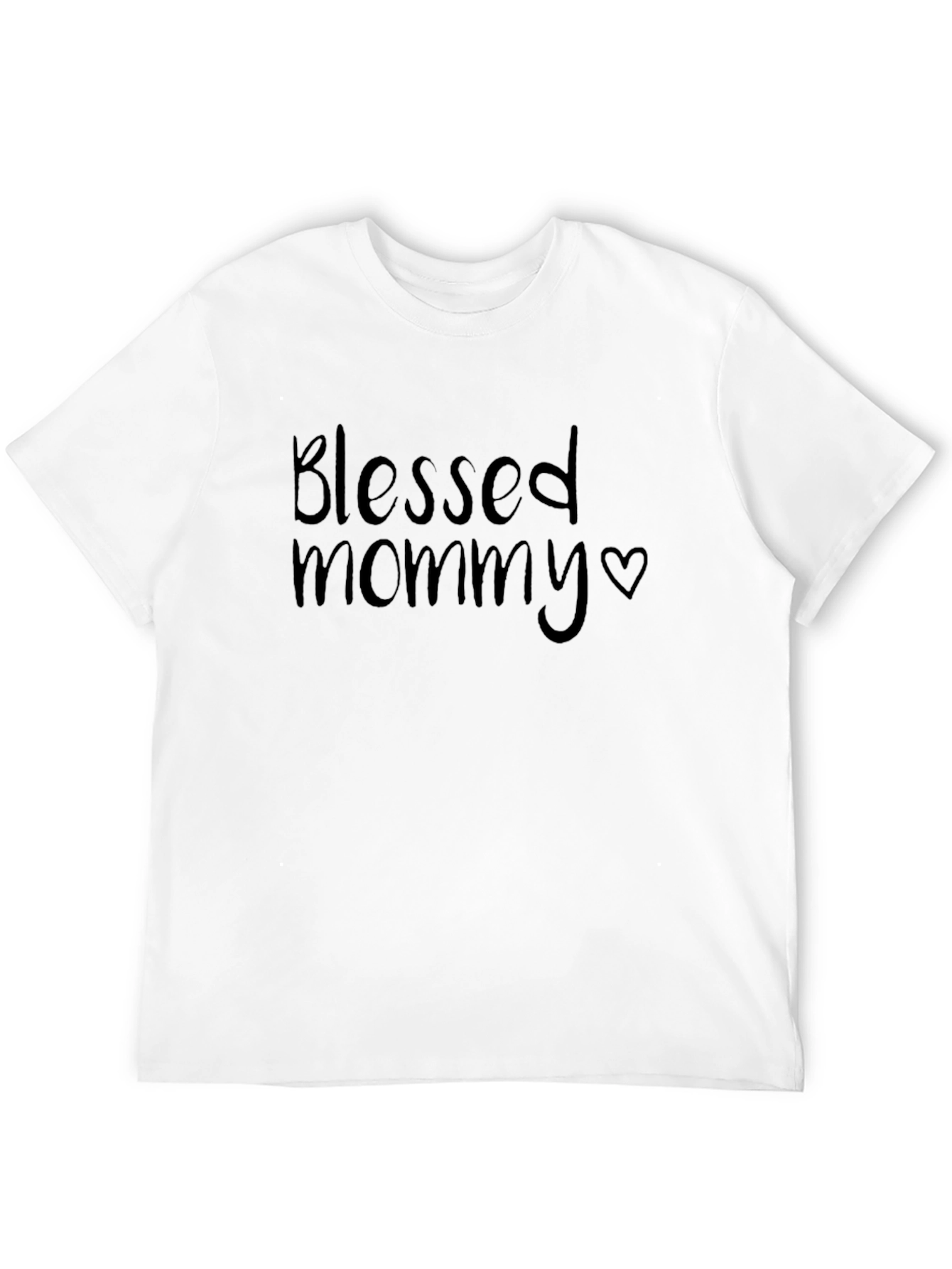 Blessed Mommy T-Shirt - Black Tee