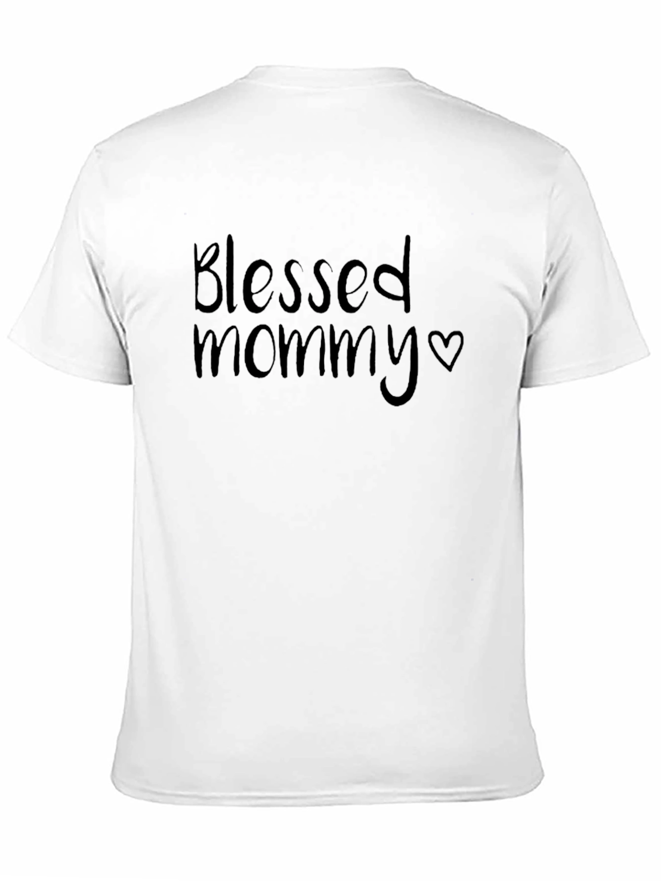 Blessed Mommy T-Shirt - Black Tee