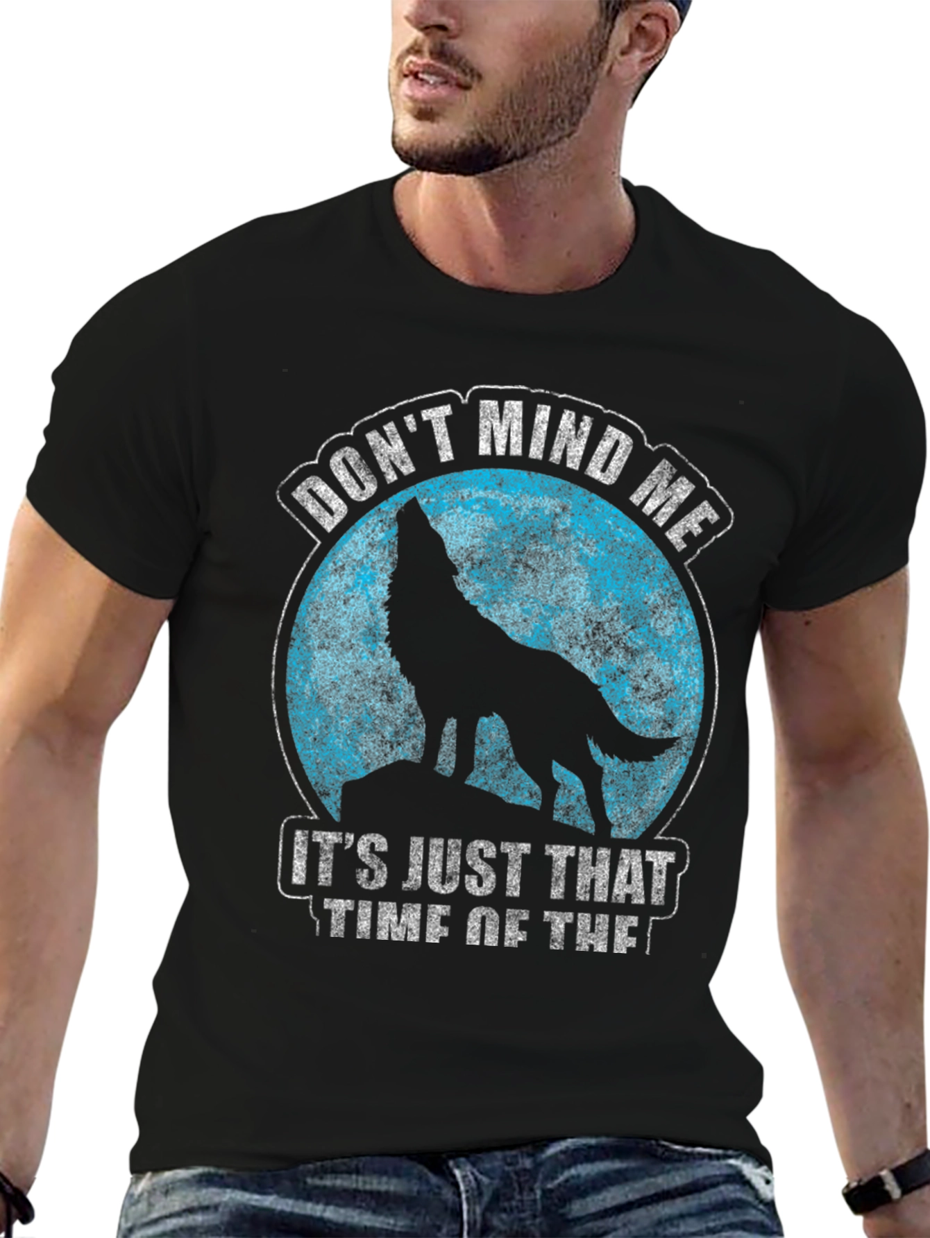 Wolf Time of the Month Graphic Tee