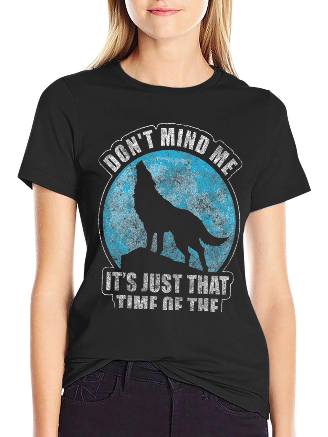 Wolf Time of the Month Graphic Tee