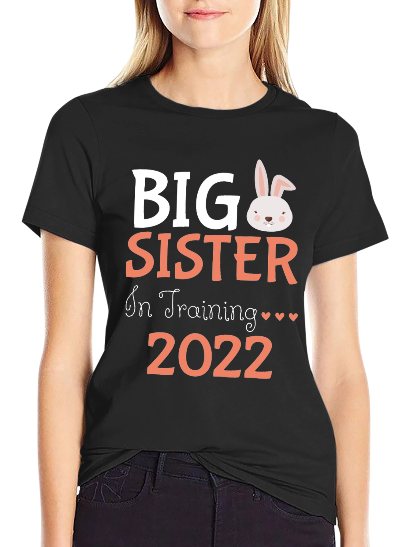 Big Sister in Training 2022 Easter T-Shirt