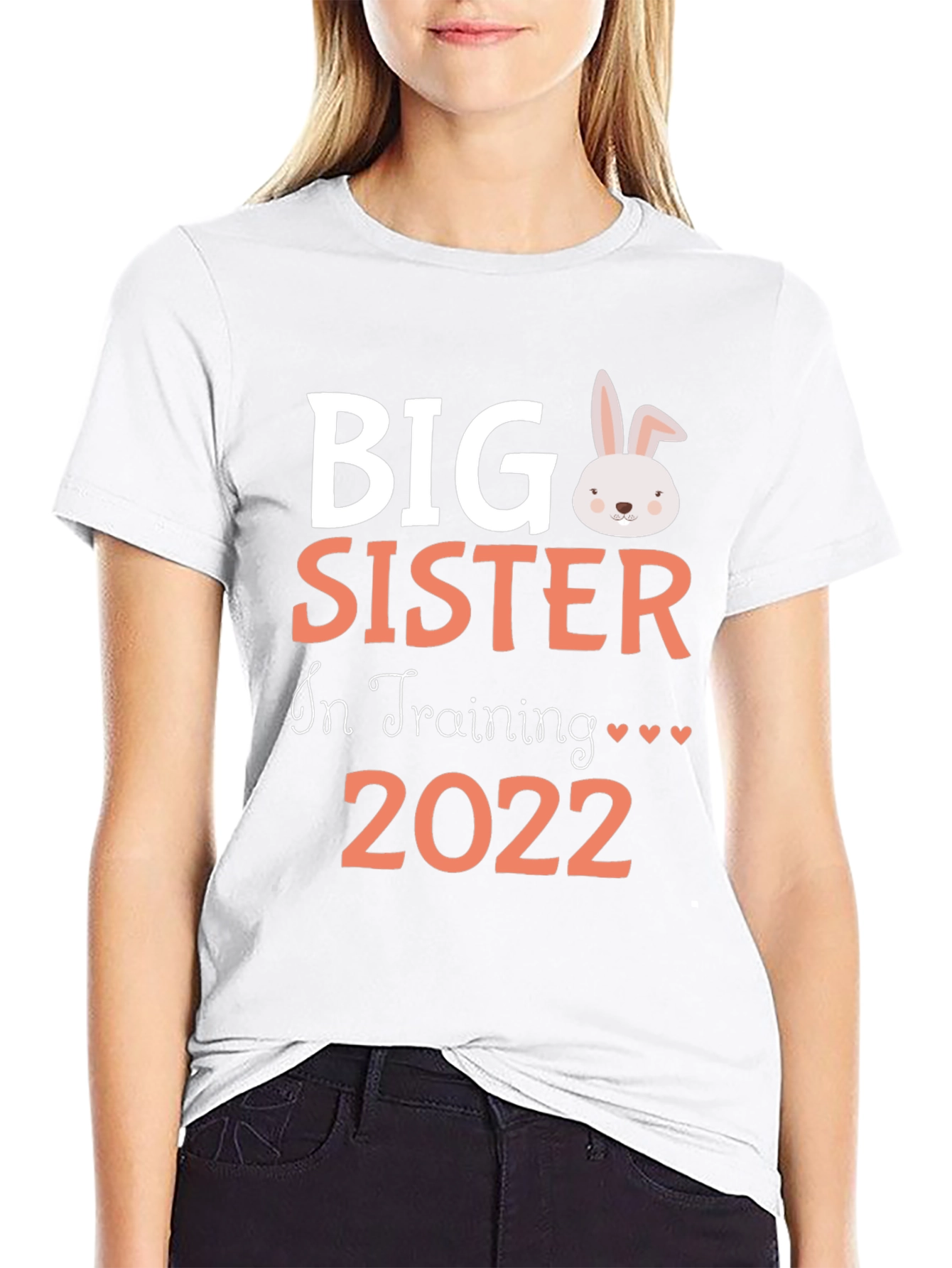 Big Sister in Training 2022 Easter T-Shirt