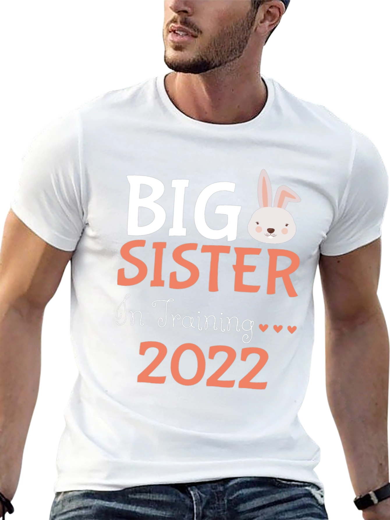 Big Sister in Training 2022 Easter T-Shirt