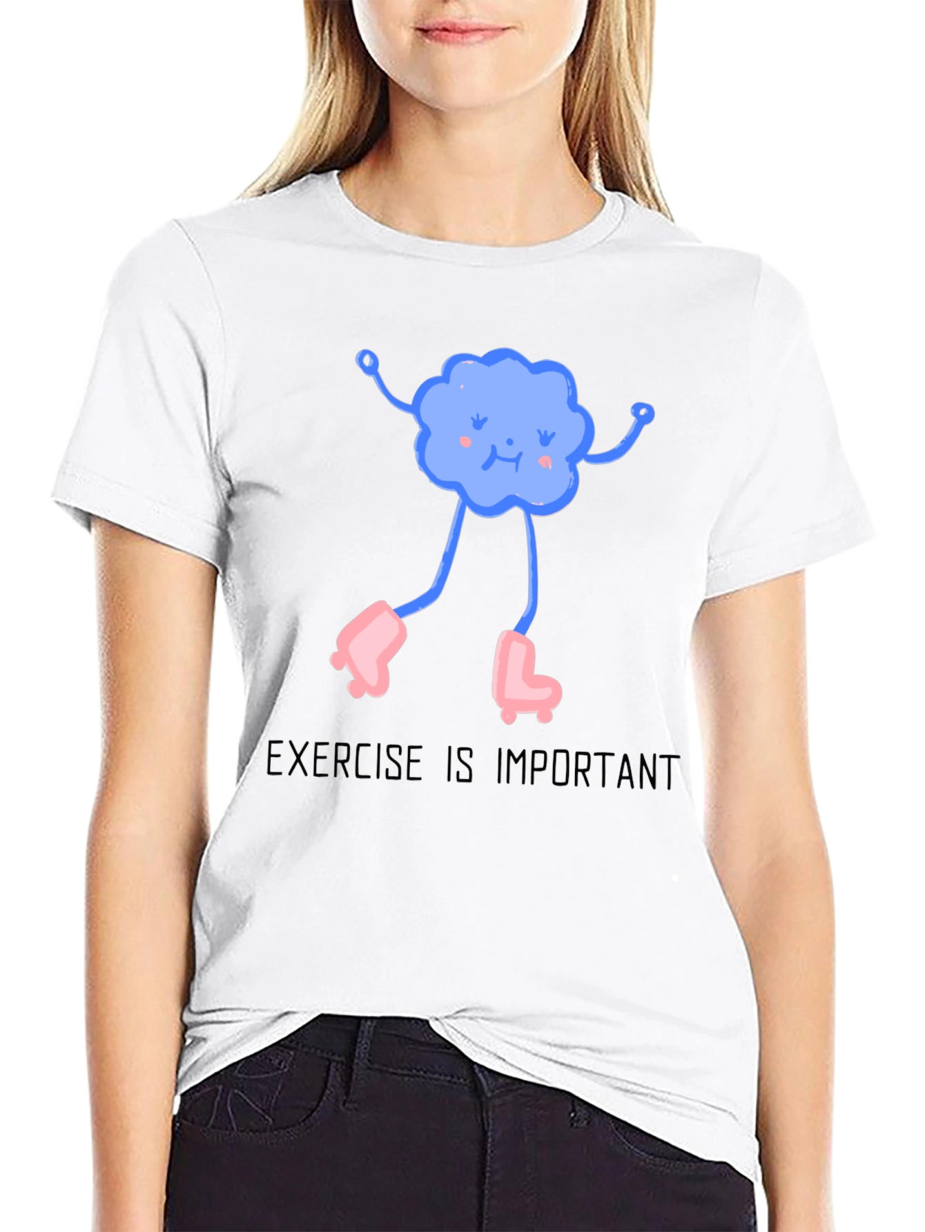 Exercise Cloud Graphic Tee