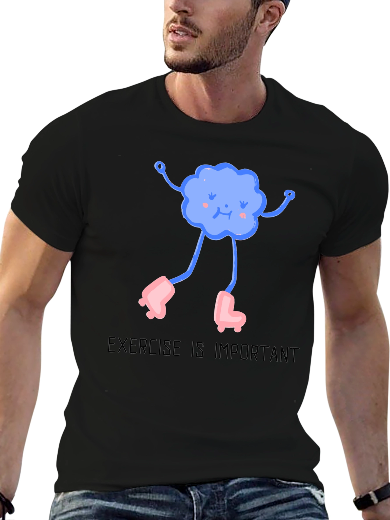 Exercise Cloud Graphic Tee