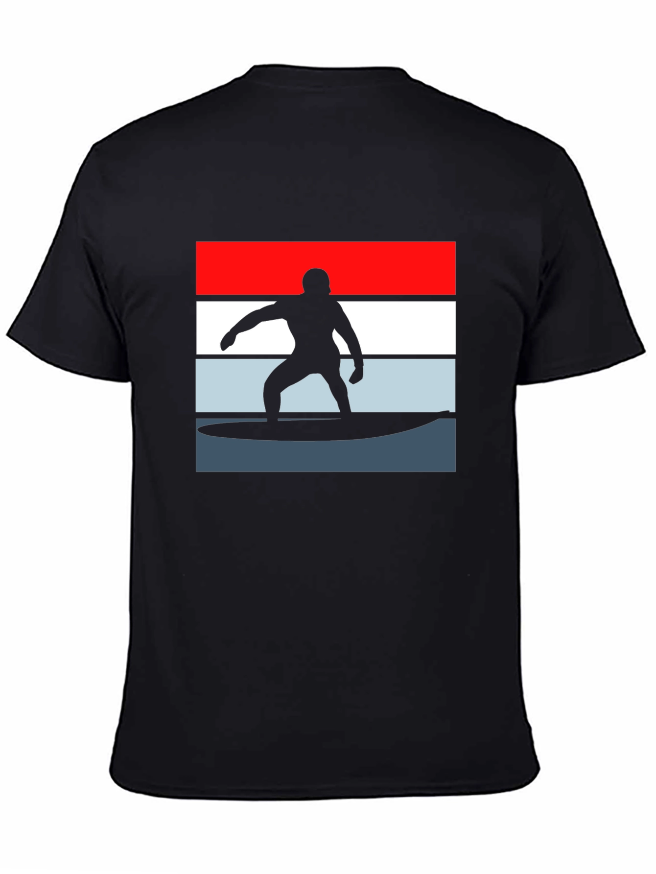 Retro Surfer Silhouette Tee