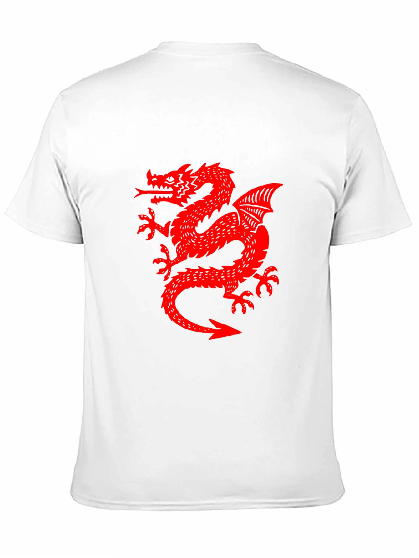 Red Dragon Graphic Black T-Shirt