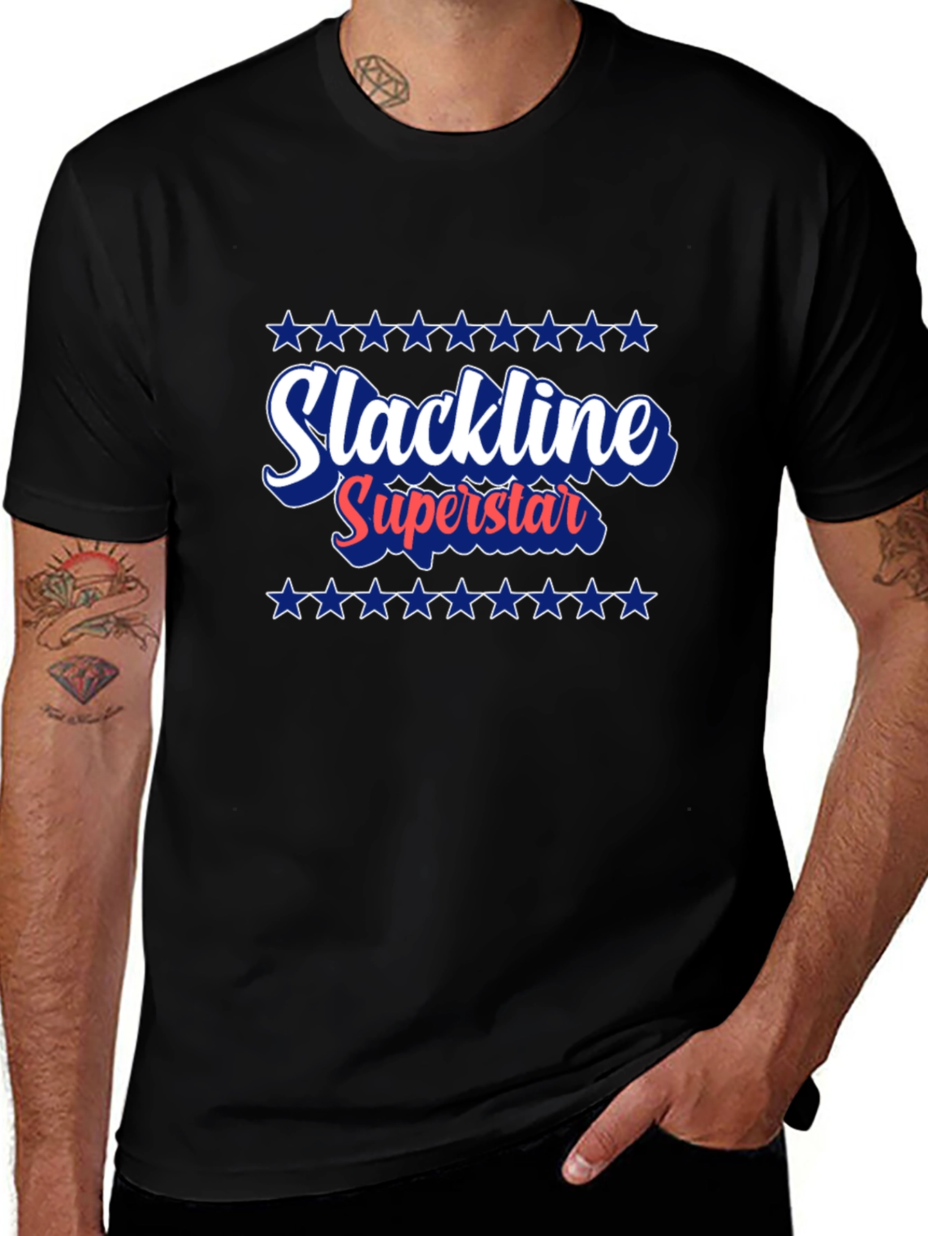 Slackline Superstar T-Shirt - Cool Casual Wear