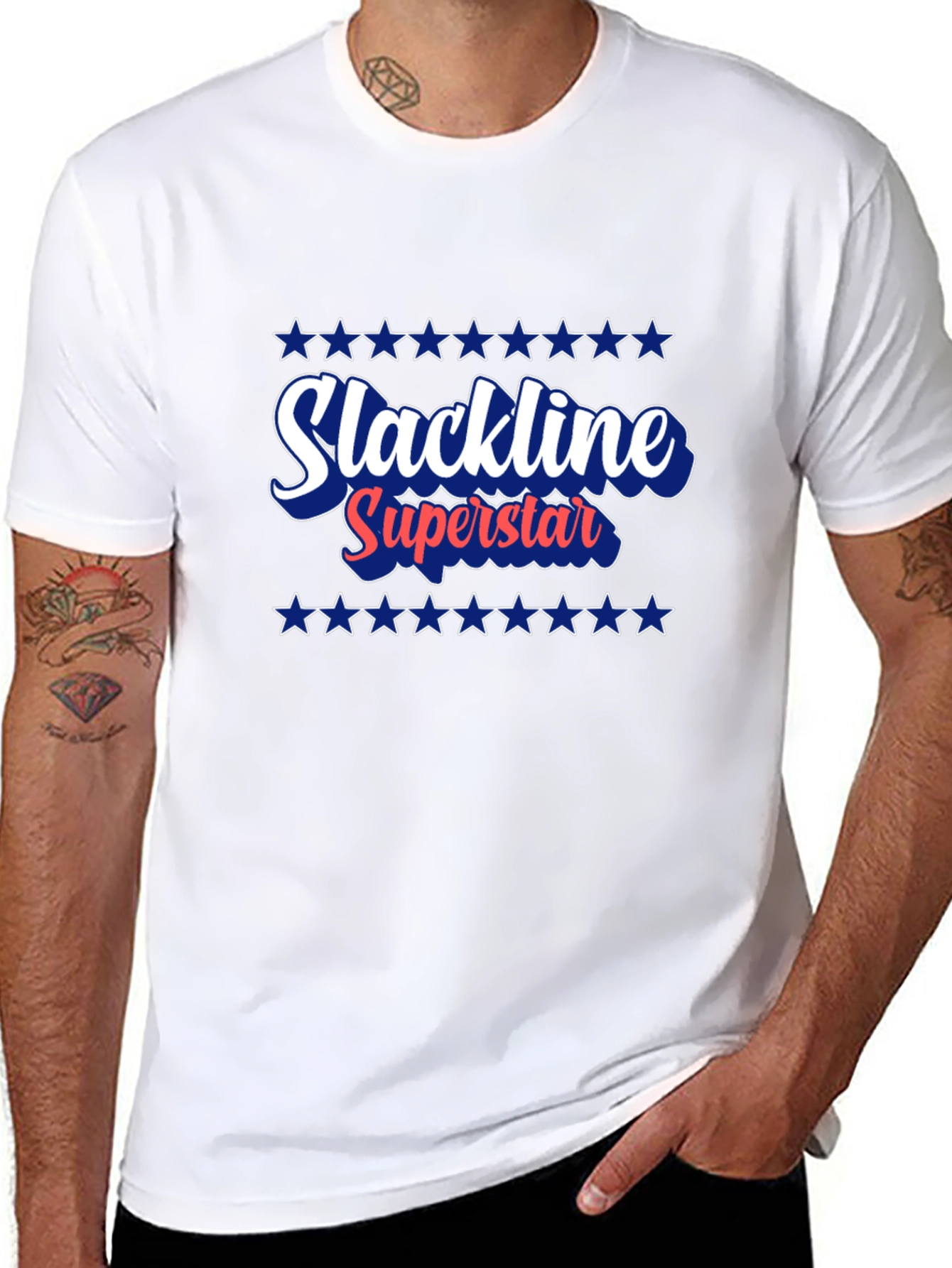 Slackline Superstar T-Shirt - Cool Casual Wear