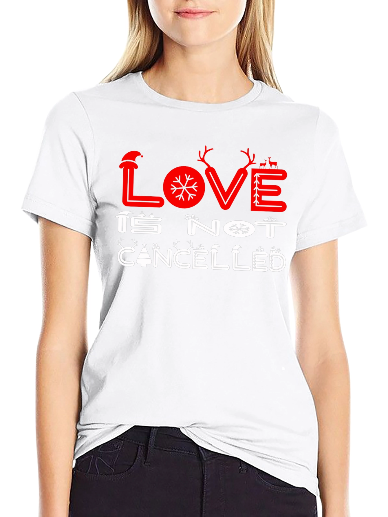 Love Is Not Cancelled Christmas T-Shirt