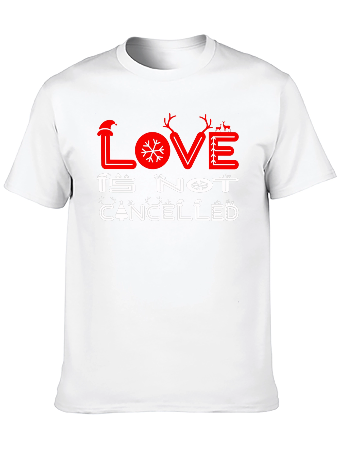 Love Is Not Cancelled Christmas T-Shirt