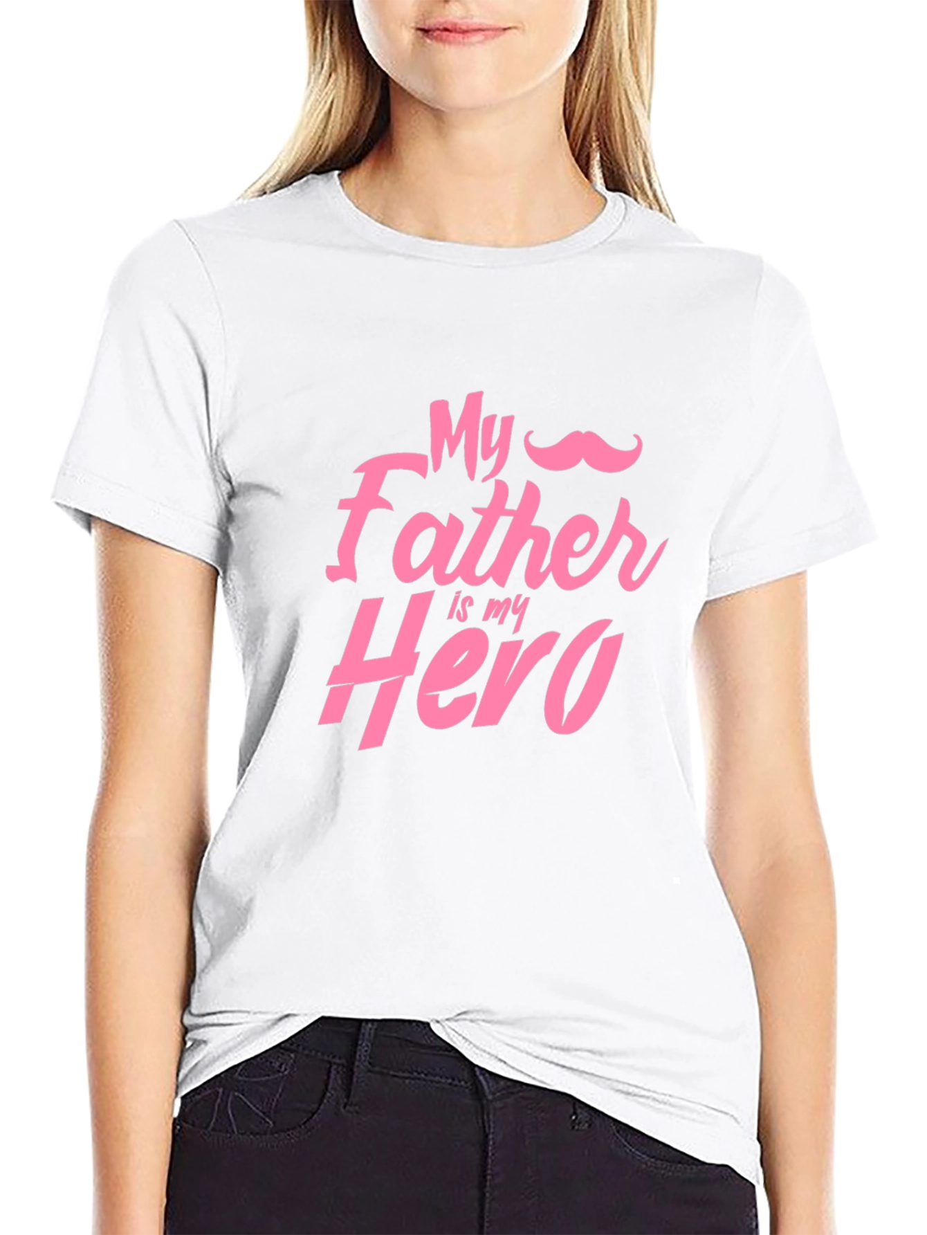 My Father Is My Hero Graphic T-Shirt