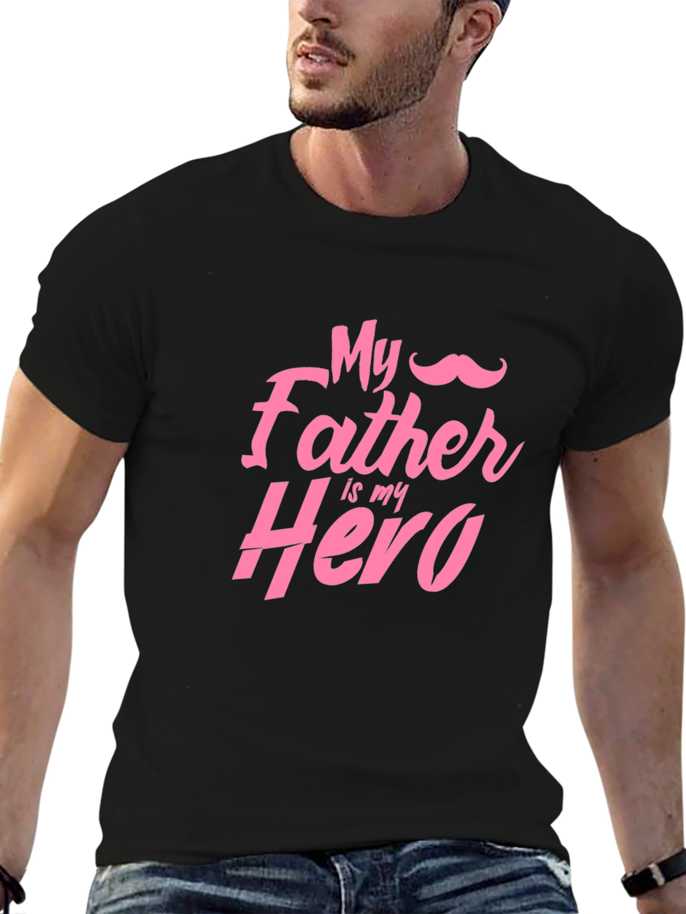 My Father Is My Hero Graphic T-Shirt