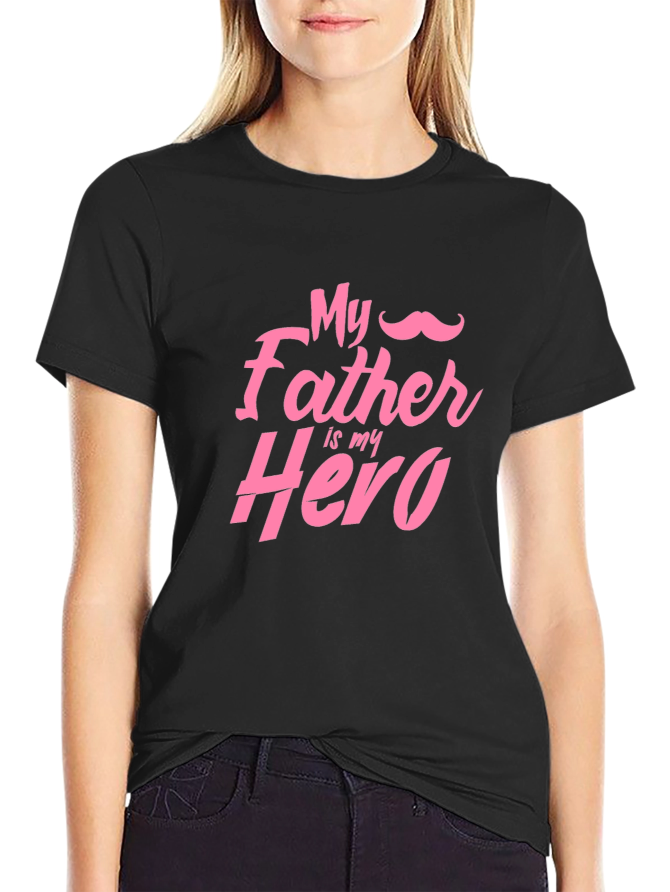 My Father Is My Hero Graphic T-Shirt