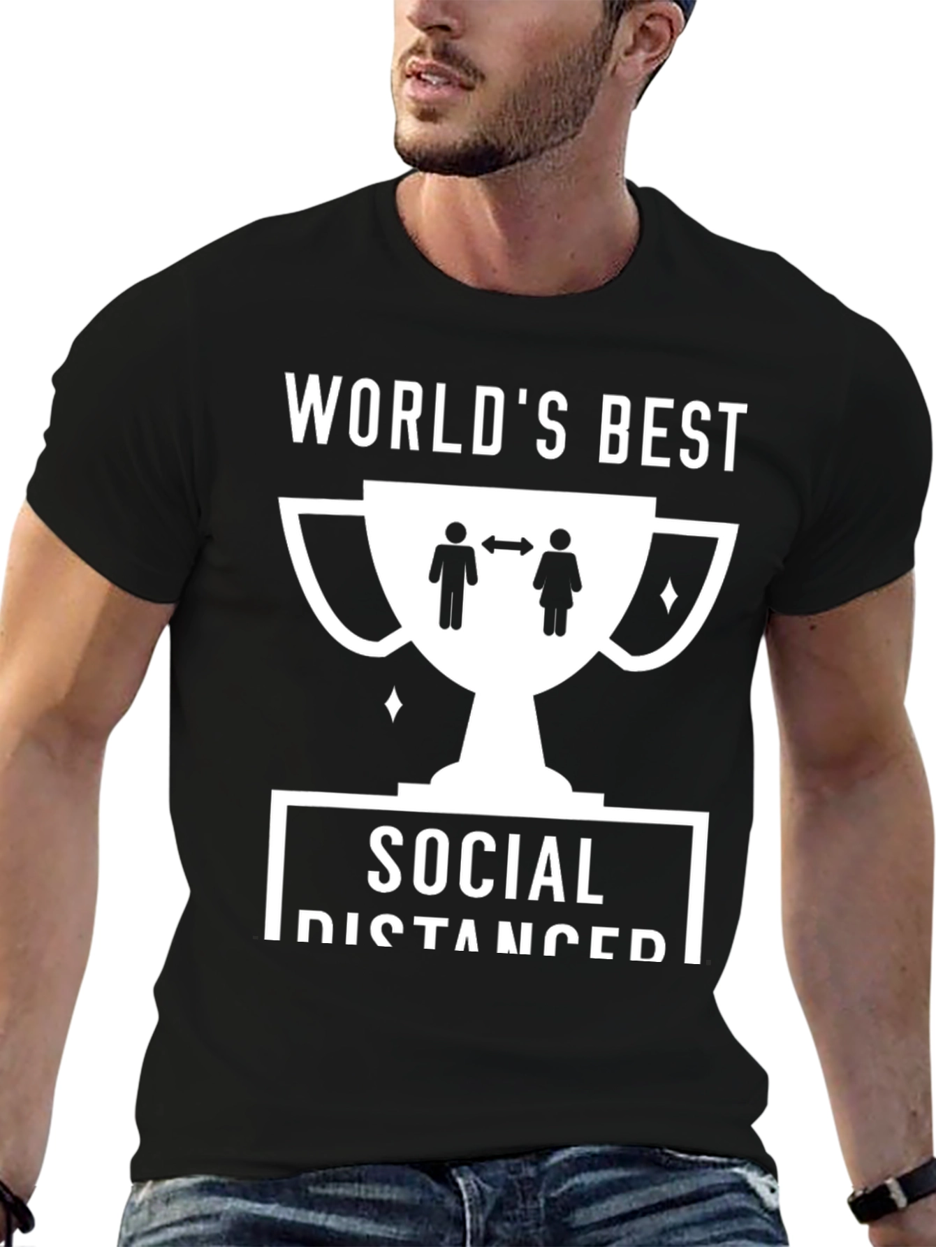 Worlds Best Social Distancer T-Shirt