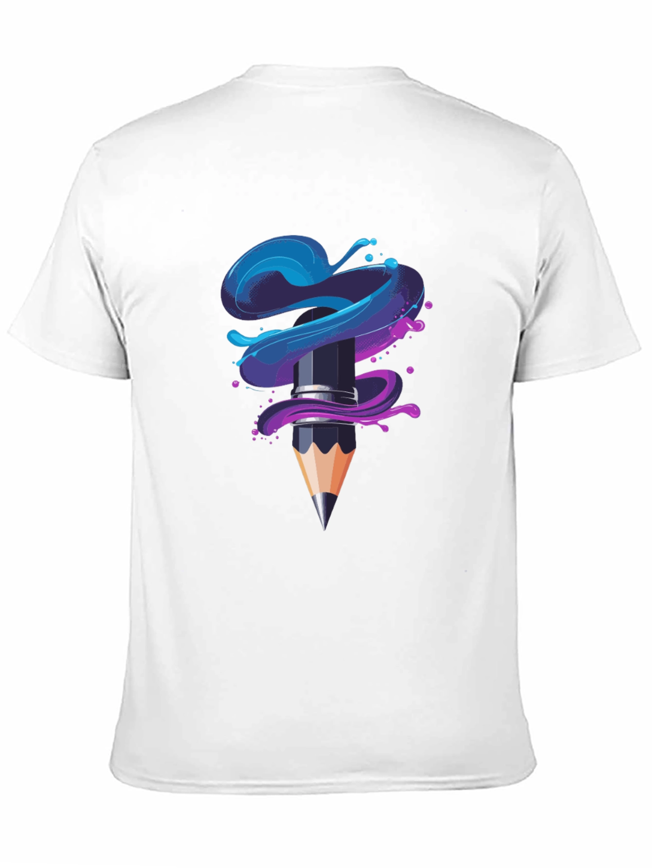 Creative Pencil Art Graphic T-Shirt