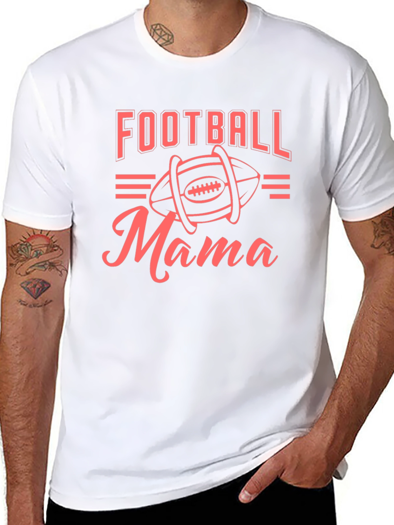 Football Mama Graphic Tee